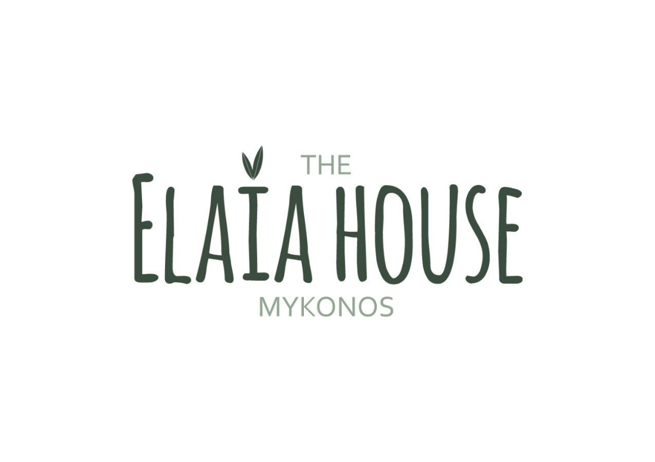The Elaia House Mykonos Villa Ornós Eksteriør bilde